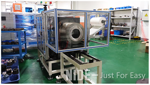 Papier submersible automatique de redresseur de moteur insérant la machine pour le grand moteur électrique manufacturing-2