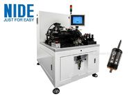 Machine de équilibrage d'armature semi automatique de deux stations, machine de équilibrage industrielle de rotor