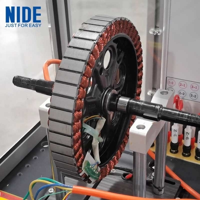 Machine à tester le stator à moteur à roue BLDC automatique