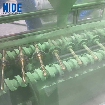 Ligne automatique de revêtement en poudre électrostatique pour l'isolation du noyau du stator du moteur sans balai