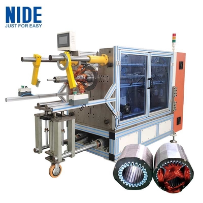 Enroulement horizontal de redresseur insérant la machine avec le mode d'alimentation de cale