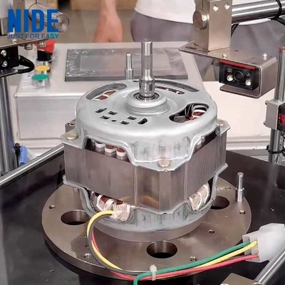 Ligne d'assemblage du stator et du rotor du moteur à induction automatique de la machine à laver
