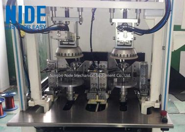 Machine de remontage de bobine de stator externe moteur sans pinceau avec deux stations