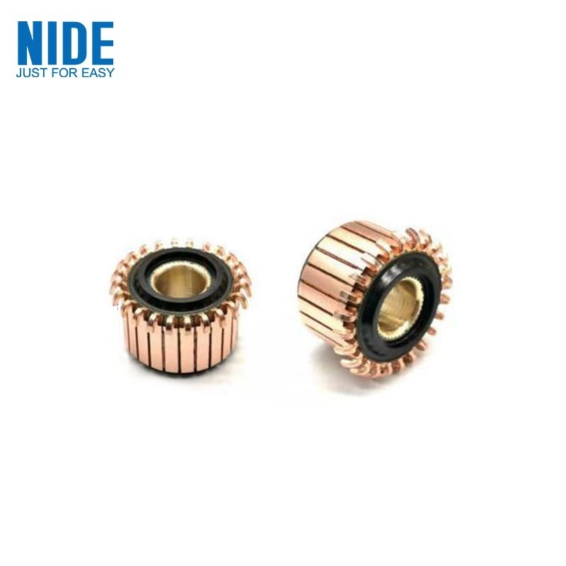 Adaptez le cuivre aux besoins du client Shell Electric Motor Commutator de la dent 24P 10 x 28,2 x 20mm
