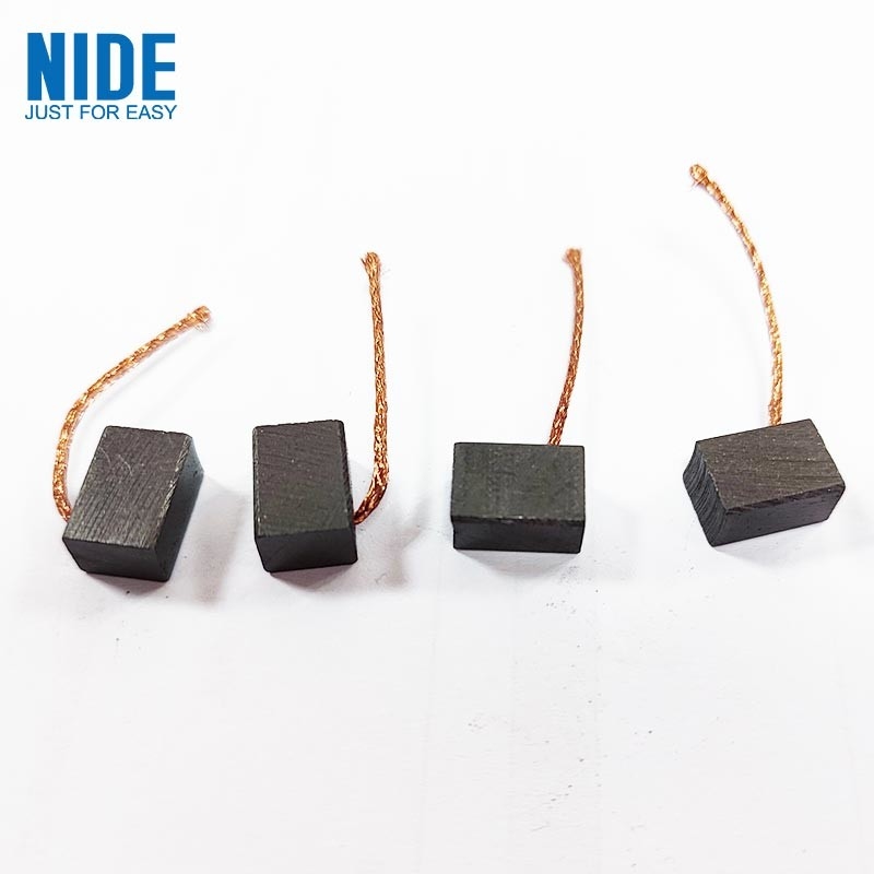De cuivre moteur de démarreur de moto balai de charbon 6,5 x 8,5 x 12mm